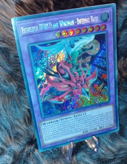 Yu-Gi-Oh - Elemental HERO Flame Wingman Infernal Rage BLMR-EN01 Secret Rare - Image 2