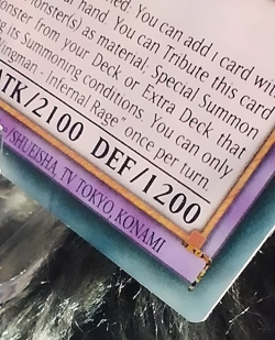 Yu-Gi-Oh - Elemental HERO Flame Wingman Infernal Rage BLMR-EN01 Secret Rare - Image 4