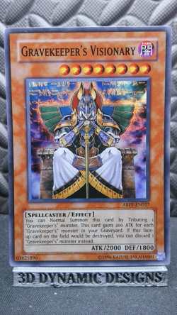 | Yugioh Gravekeeper's Visionary ABPF-EN027 Super Rare NM- 🔥 | - Image 1