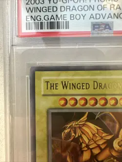 PSA 8 NM-MT - The Winged Dragon of Ra GBI-003 Gameboy Promo Ultra Rare YuGiOh - Image 2