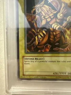 PSA 8 NM-MT - The Winged Dragon of Ra GBI-003 Gameboy Promo Ultra Rare YuGiOh - Image 4