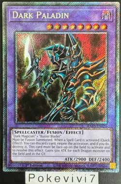 Carte YU-GI-OH! DARK PALADIN RA03-EN126 PSR NEUF - Image 1