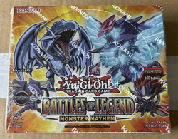 YuGiOh Battles of Legend: Monster Mayhem BOOSTER BOX (24pk) SEALED 1st Edition - Image 1