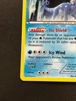 Aurorus 26/111 - Furious Fist Exclusive Cosmos Holo Pokemon TCG Card LP - Image 2