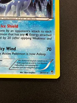 Aurorus 26/111 - Furious Fist Exclusive Cosmos Holo Pokemon TCG Card LP - Image 3