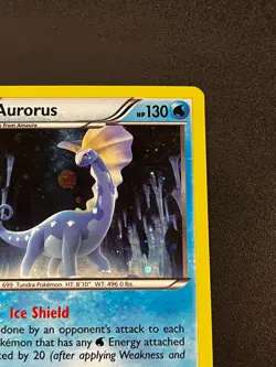 Aurorus 26/111 - Furious Fist Exclusive Cosmos Holo Pokemon TCG Card LP - Image 4