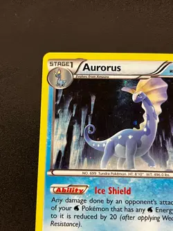 Aurorus 26/111 - Furious Fist Exclusive Cosmos Holo Pokemon TCG Card LP - Image 5