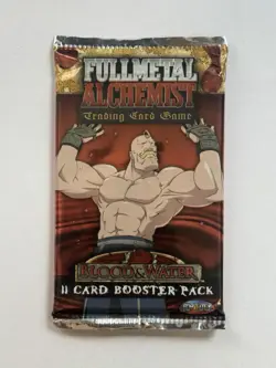 FULLMETAL ALCHEMIST TRADING CARD GAME BLOOD AND WATER BOOSTER PACK - Image 1
