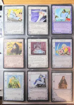 MECCG Middle-Earth THE WIZARDS Black Border Complete Set 484 Cards NEAR MINT - Image 1
