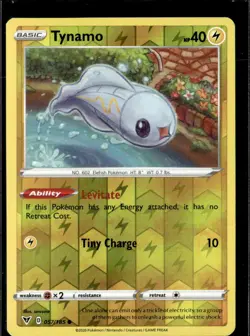 Pokemon Tynamo 057/185 Vivid Voltage Reverse Holo Common 2 Card Lot - Image 1