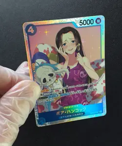 Boa Hancock OP01-078 SR Foil Japanese Romance Dawn One Piece Card - Image 4