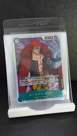 Eustass Captain Kid OP01-051 SR Foil Japanese Romance Dawn One Piece Card - Image 1