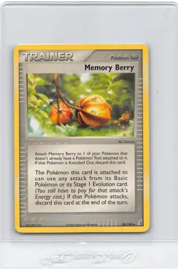 MEMORY BERRY 80/100 - NON-HOLO - Crystal Guardians - 2006 Pokemon Card - NM/M - Image 1