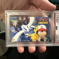 Pokemon Phone Card Lugia PSA 10 The Power of One Horizontal Japanese Movie 1999 - Image 2