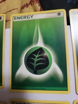 Pokemon TCG Grass Energy Set.of 6 Cards 2005 - Image 3