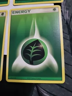 Pokemon TCG Grass Energy Set.of 6 Cards 2005 - Image 5
