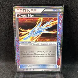 Pokemon Card Crystal Edge 138/149 Black & White-Boundaries Crossed Holo Rare - Image 1