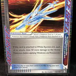 Pokemon Card Crystal Edge 138/149 Black & White-Boundaries Crossed Holo Rare - Image 2