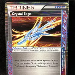 Pokemon Card Crystal Edge 138/149 Black & White-Boundaries Crossed Holo Rare - Image 3