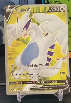 Lugia V 185/195 Silver Tempest | Full Art | Pokemon NM Card - Image 1
