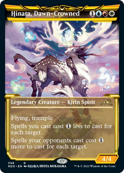 Hinata, Dawn-Crowned (Showcase) Kamigawa: Neon Dynasty NM Showcase CARD ABUGames - Image 1