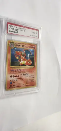 PSA 9 Japanese Pokemon Card: Charizard CD Promo - Image 3