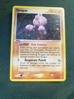 Tyrogue 33/115 Rare Unseen Forces Pokemon Card NM - Image 1