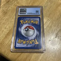 Dark Machamp 10/82 Team Rocket Unlimited Holo Pokemon Card CGC 8.5 Graded Swirl - Image 4