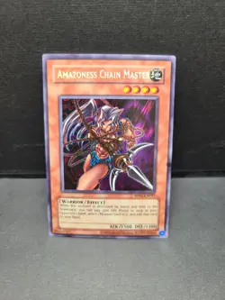 Amazoness Chain Master RP01-EN097 - Secret Rare Yugioh Card - Retro Pack - NM - Image 1