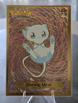 Shining Mew #151 - Gold Holo Shiny Infinity Set 2024 - Pokemon Card NM Nintendo - Image 1