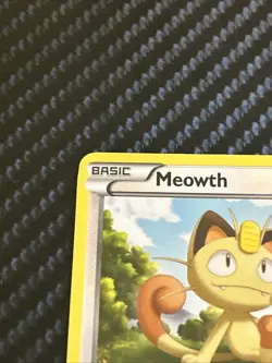 Pokemon TCG Meowth Holo Secret Rare Noble Victories Card 102/101 - Image 2