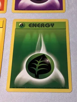 Pokemon Original Base Set 6 of 102 Pokemon Game Cards Mint Energy Card Trainer - Image 5
