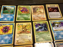 Pokemon TCG Lot (36) Cards Base Set FOSSIL 1999 📈🔥 No Reserve. - Image 5