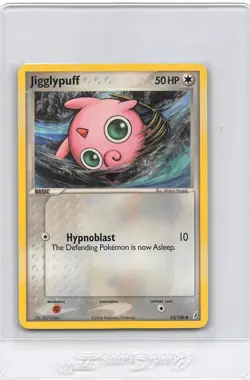 JIGGLYPUFF 53/100 - NON-HOLO - Crystal Guardians - 2006 Pokemon Card - NM/M - Image 1