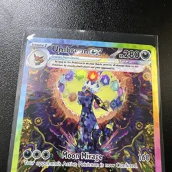 Pokemon Prismatic Evolutions Umbreon EX Illustration Card 161/131 Special Rare - Image 4