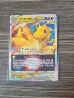 Pokemon card - Dragonite Vstar - SWSH236 Black Star Promo Pokemon - NM/MINT - Image 1