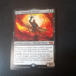 1 X MTG Magic The Gathering Tarkir Dragonstorm Gix, Yawgmoth Praetor Exc Cond - Image 1