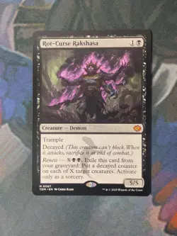 Rot-Curse Rakshasa | Dragonstorm | NM | MTG - Image 1