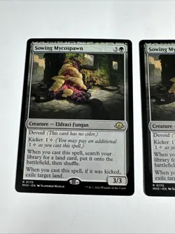 [X2] MTG - Sowing Mycospawn - Regular Rare #170 Modern Horizons 3 - Image 2