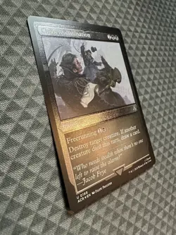 MTG Chain Assassination #0199 Foil Etched Uncommon UB: Assassin’s Creed (ACR) - Image 3