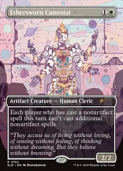 Ethersworn Canonist - Galaxy Foil Extended Art SLD NM MTG - Image 1