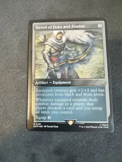 Sword of Feast and Famine (Foil Etched) Universes Beyond: Assassin's Creed Foil - Image 1
