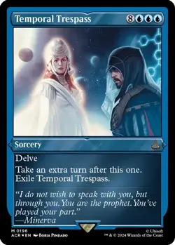 Temporal Trespass - Foil Etched AC NM MTG - Image 1