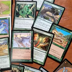 Whole Entire COMMANDER Deck MTG - WURMS WYRMS WORMS Green Day Tribal Green Baru - Image 5