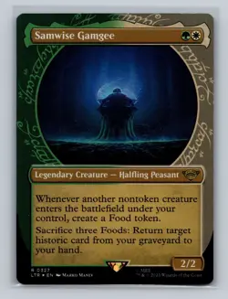Samwise Gamgee [Showcase Foil] #327 Magic Lord of the Rings - Image 1
