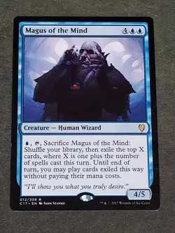Magus of the Mind - Commander 2017 Magic the Gathering MTG Nice! - Image 1