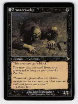 Gravecrawler (Retro Frame) R Innistrad Remastered 380 NM - Image 1