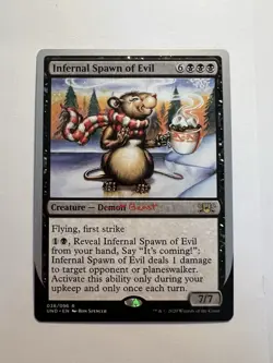 Infernal Spawn of Evil - MTG Unsanctioned - NM - Image 1