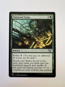 Vastwood Surge - MTG Kamigawa: Neon Dynasty: Commander - NM - Image 1