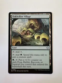 Oakhollow Village - MTG Bloomburrow - NM - Image 1